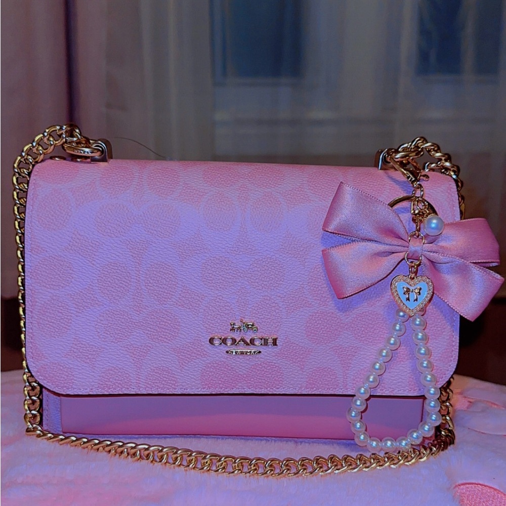Coach Pink Shoulder Bag